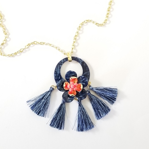 Lilly Pulitzer Jewelry Lilly Pulitzer Maritime Floral Tassel